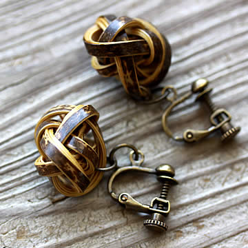 竹を身につける