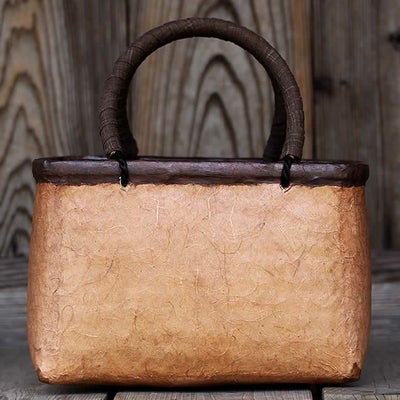 一閑張買い物かご(大)