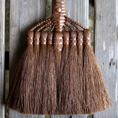 棕櫚鬼毛箒 長柄９玉