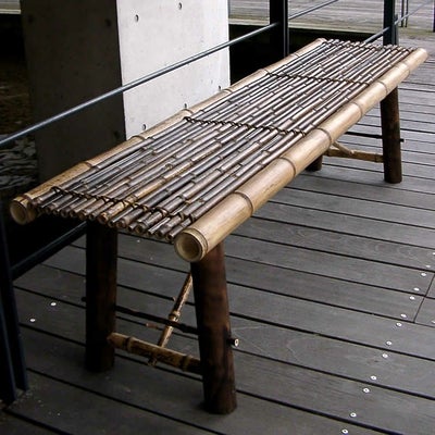 虎竹縁台(折り畳み式)大