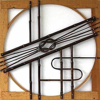 竹丸窓 結び（73cm） | 虎斑竹専門店 竹虎