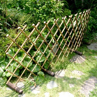 虎竹自在垣足付