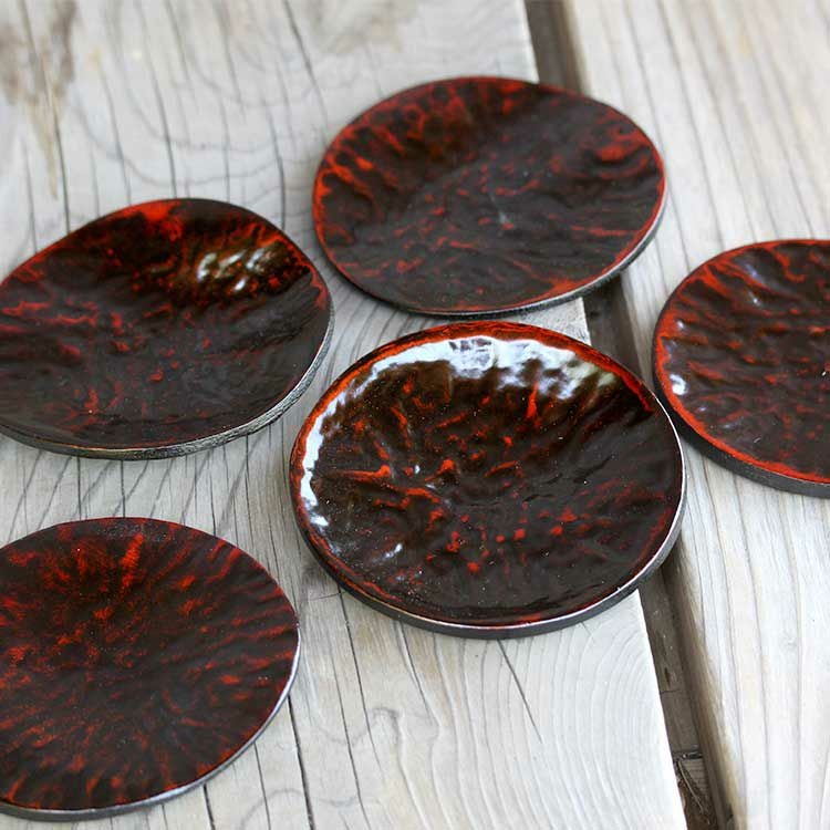 竹節盛皿（小）5枚組 | 虎斑竹専門店 竹虎