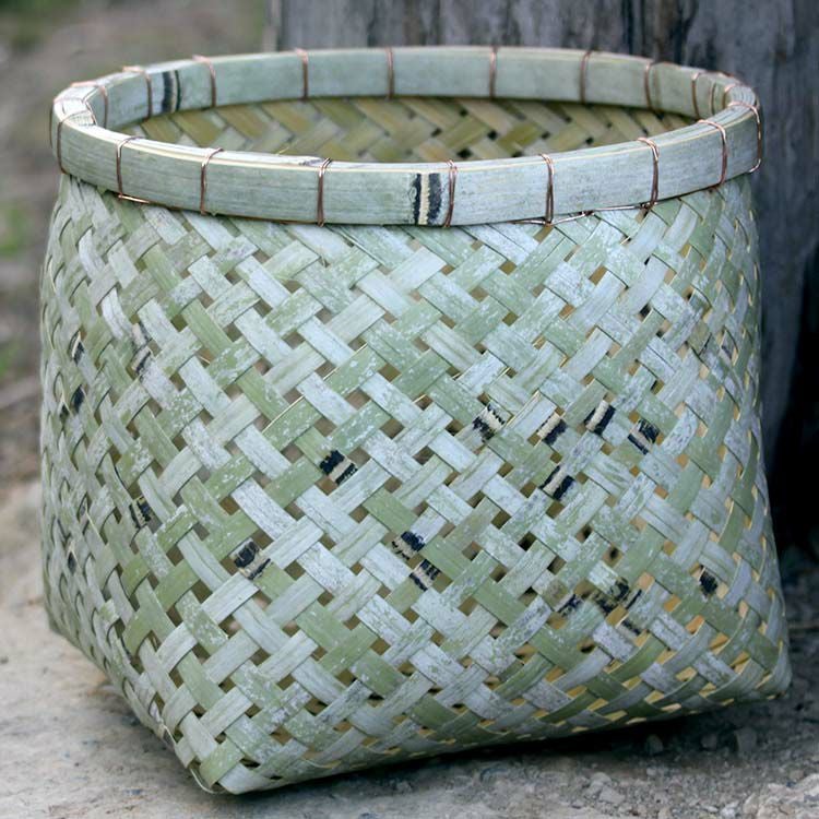 四つ目かご（大） | 虎斑竹専門店 竹虎