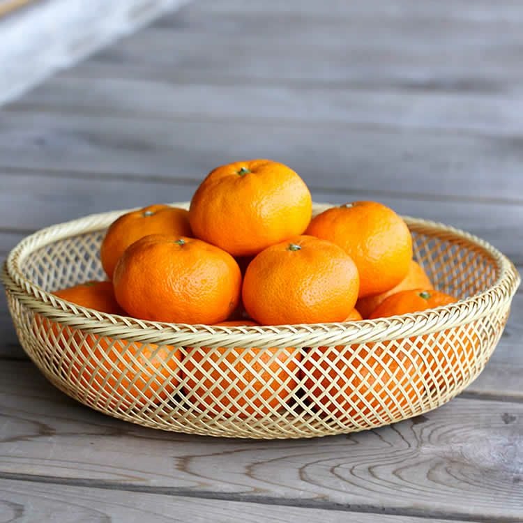 盛りかご（鉄鉢）大 | 虎斑竹専門店 竹虎