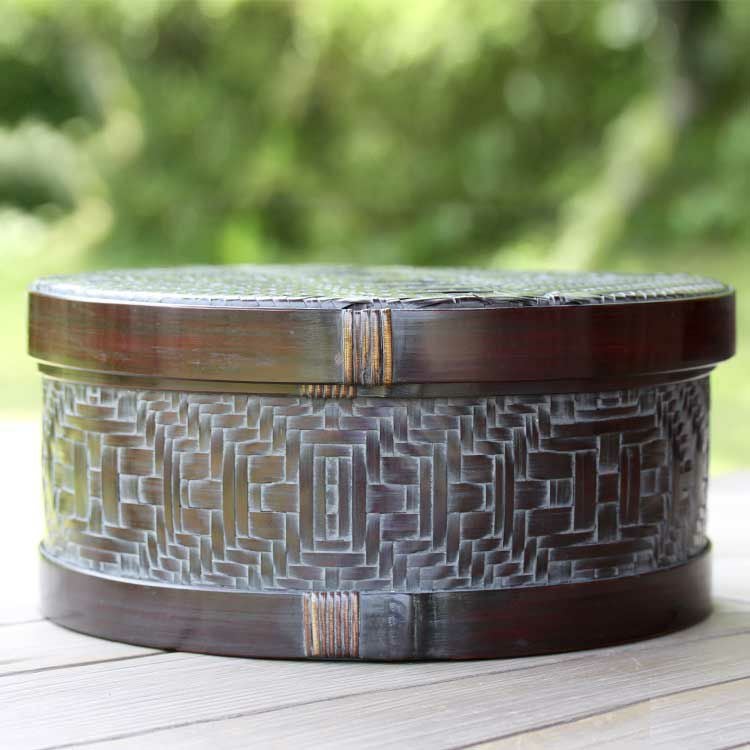 黒塗り茶櫃 | 虎斑竹専門店 竹虎