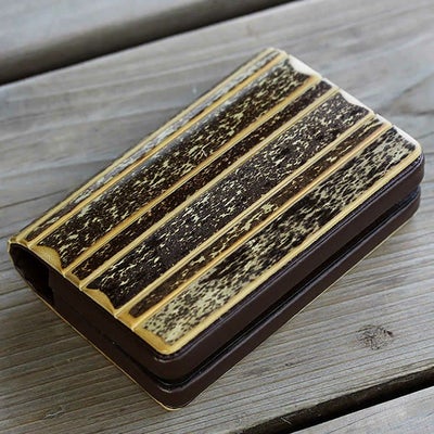 虎竹名刺入れ（名入れ/刻印）