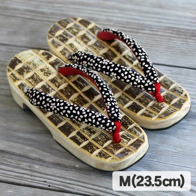 虎竹女右近下駄(Mサイズ)23.5cm