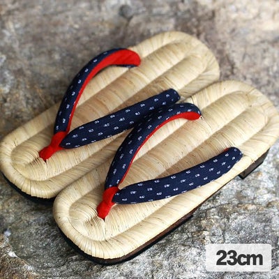 鼻緒竹皮下駄 女性サイズ 23cm