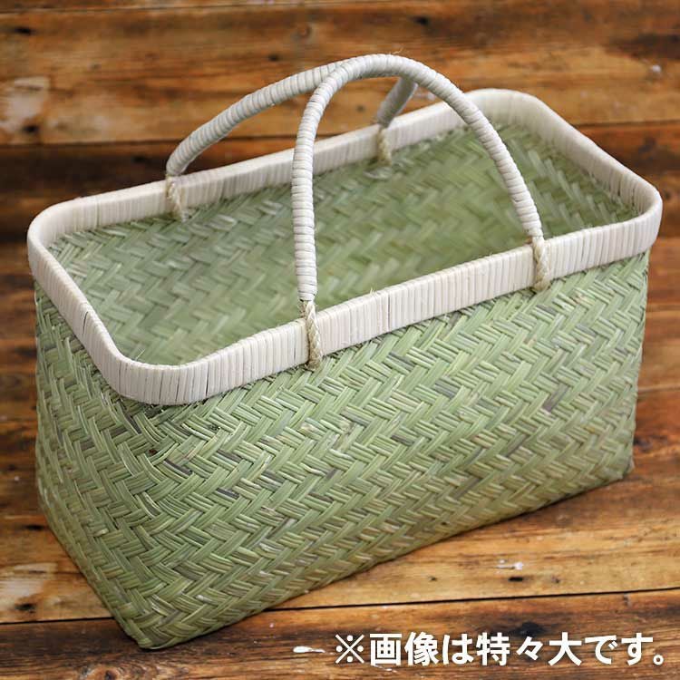 スズ竹市場かご籐持ち手(特々大) | 虎斑竹専門店 竹虎