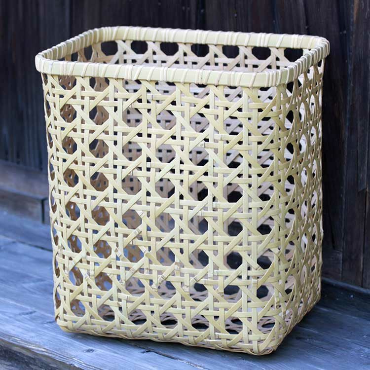 白竹八ツ目フリーボックス | 虎斑竹専門店 竹虎
