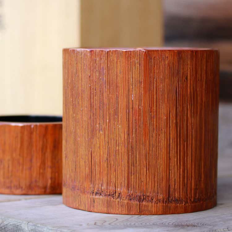 竹瓢型棗 | 虎斑竹専門店 竹虎