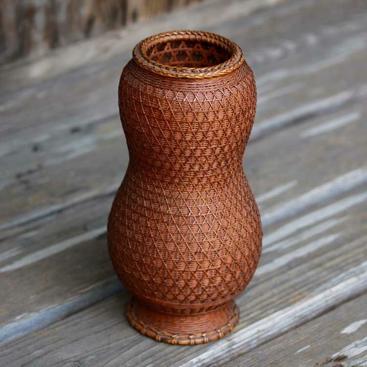 一点限り】 花器（兵丹型） | 虎斑竹専門店 竹虎