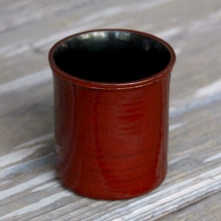 一点限り】 建水（塗） | 虎斑竹専門店 竹虎