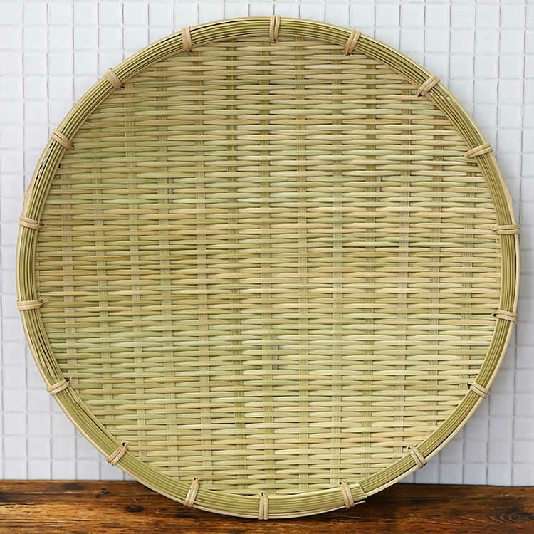 スズ竹箕ざる（片口ざる）大 | 虎斑竹専門店 竹虎