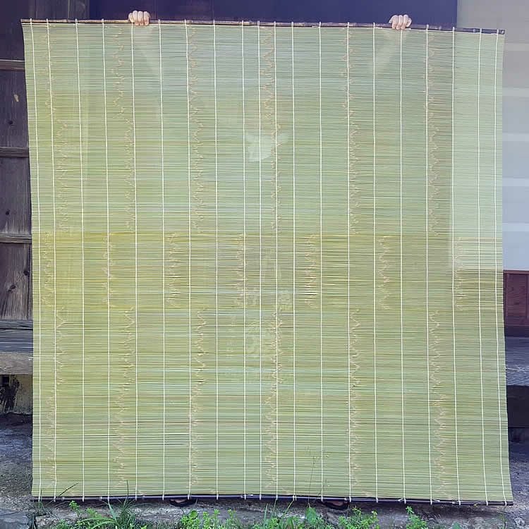 受注生産 お届けまで約3ヶ月】 国産竹すだれ 180センチ×175センチ | 虎