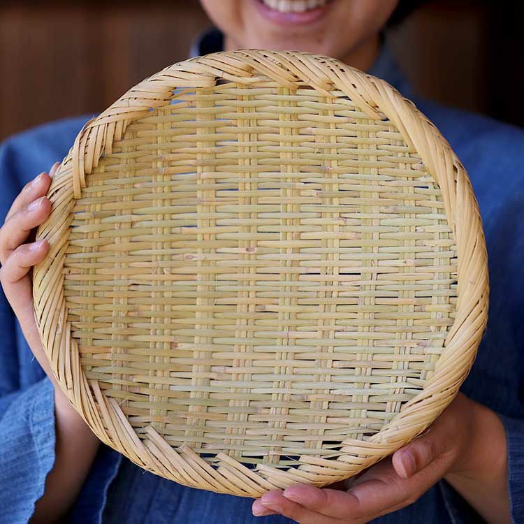 国産竹ざる | 虎斑竹専門店 竹虎