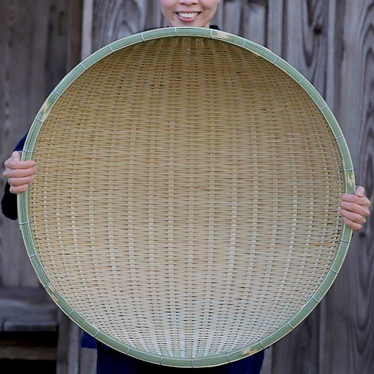 本気で使える深竹丸ざる 70cm超強力！最大級・頑固職人がガッチリ