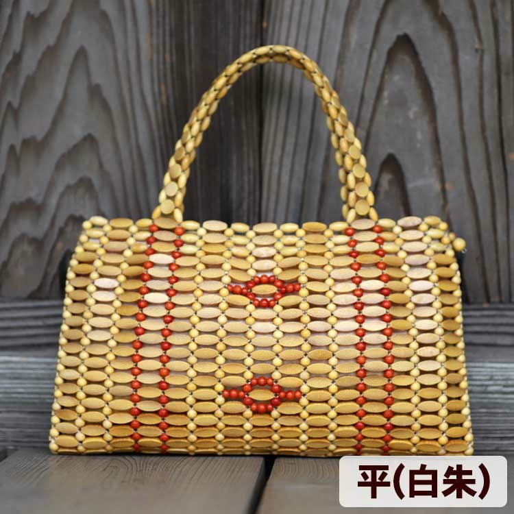 限定】竹レトロ手提げハンドバッグ倉庫から奇跡的に発見された45年前の