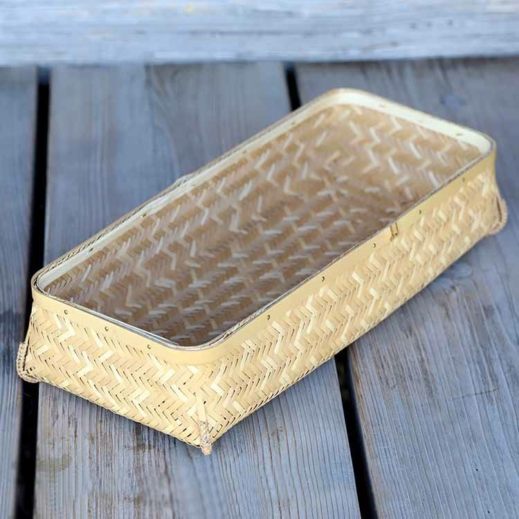 数量限定】これが最後の販売です 幻のスズ竹行李（こうり） | 虎斑竹