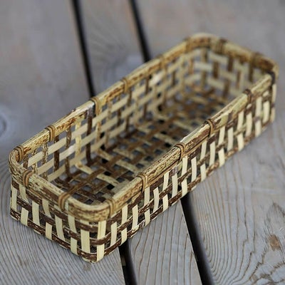 虎竹スクエアバスケット(長角)