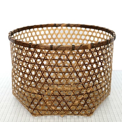 虎竹六ツ目ランドリーバスケット(大)