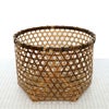 虎竹六ツ目ランドリーバスケット（小）