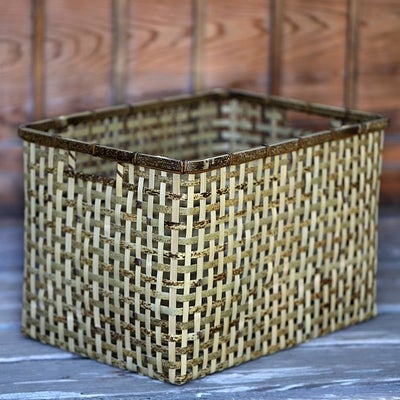 虎竹スクエアバスケット(リビング長角)