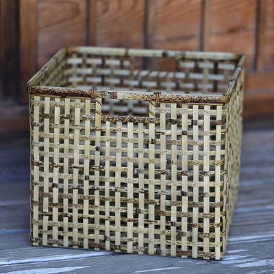 虎竹スクエアバスケット(リビング四角)