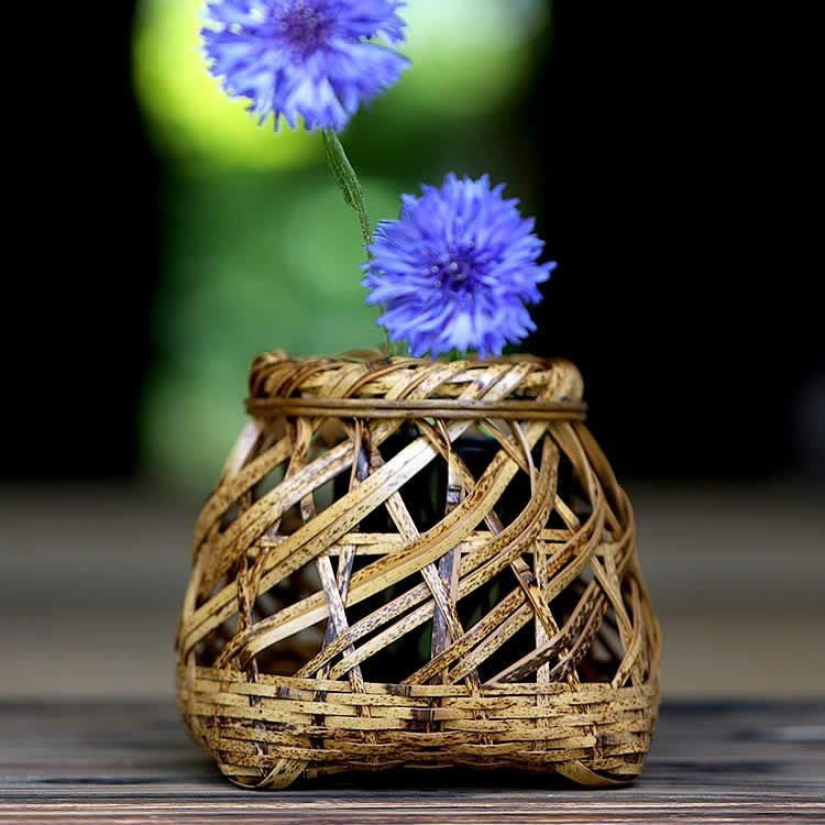 一点限り】 虎竹展開掛花入 | 虎斑竹専門店 竹虎