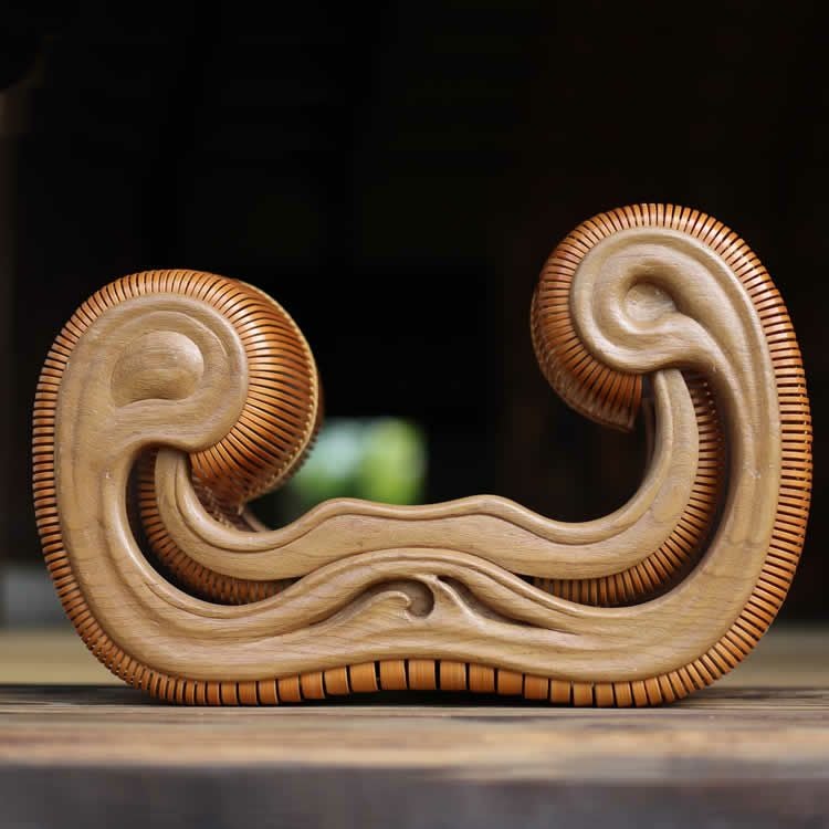 一点限り】 小田光陽作 波 (Japanese bamboo art by Koyo Oda) | 虎 一点限り】 小田光陽作 波 (Japanese bamboo art by Koyo Oda) | 虎