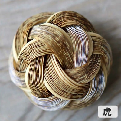 竹ブローチ(結び)