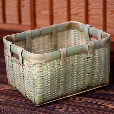 遂に復活しました限定販売の真竹御用籠(大)