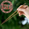 虎竹漆箸（白）