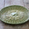 菊底編み青竹蕎麦ざる24cm
