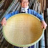 超レアな横編みの深竹ざる