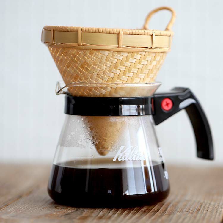 竹網代編みコーヒードリッパー| 虎斑竹専門店 竹虎