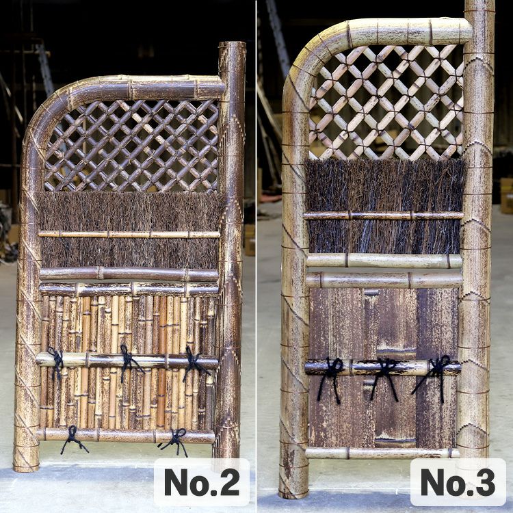 竹垣（虎竹玉袖垣）幅45～75cm