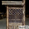 【40%OFF！虫食い・大穴ありSALE特別価格】虎竹片袖垣屋根付 幅45～75cm