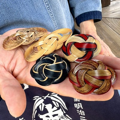 【特別限定販売】竹ブローチ