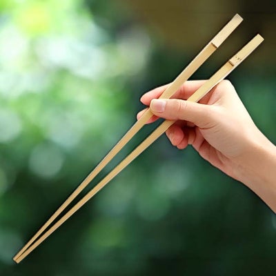 白竹天削節付取り箸